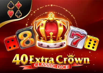40 Extra Crown Classic Dice