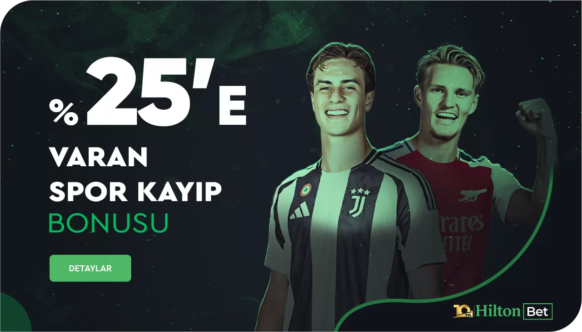 %25'e VARAN SPOR KAYIP BONUSU