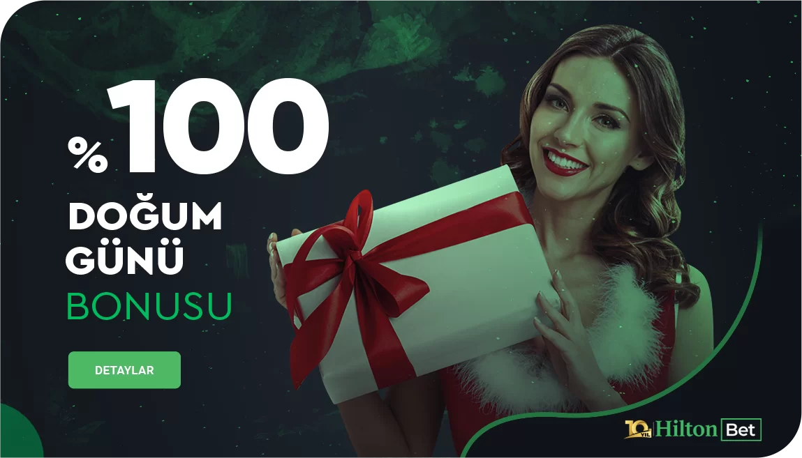 %100 Doğum Günü Bonusu